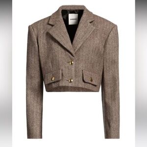 Sandro brown blazer (oversized fit)